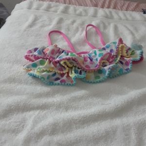 Girls Crop Top Swim Wear